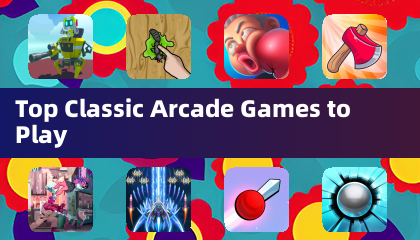 Beste klassische Arcade-Spiele zum Spielen