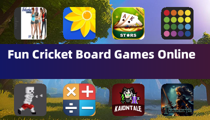 Fun Cricket Board Games Online