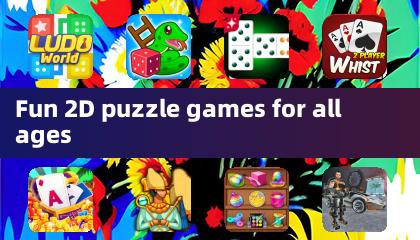 Fun 2D puzzle games for all ages