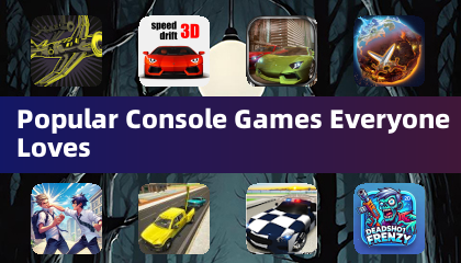 Popular Console Games Everyone Loves