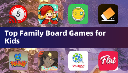 Top Family Board Games for Kids