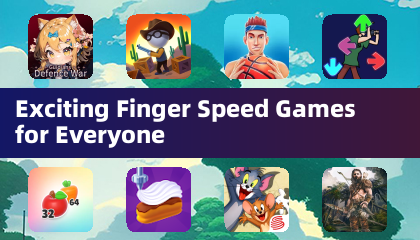 Spannende Fingergeschwindigkeits-Spiele für alle